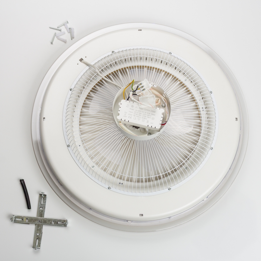 Brilagi - LED Stmievateľné svietidlo s ventilátorom RONDA LED/48W/230V 3000-6000K biela + diaľkové ovládanie
