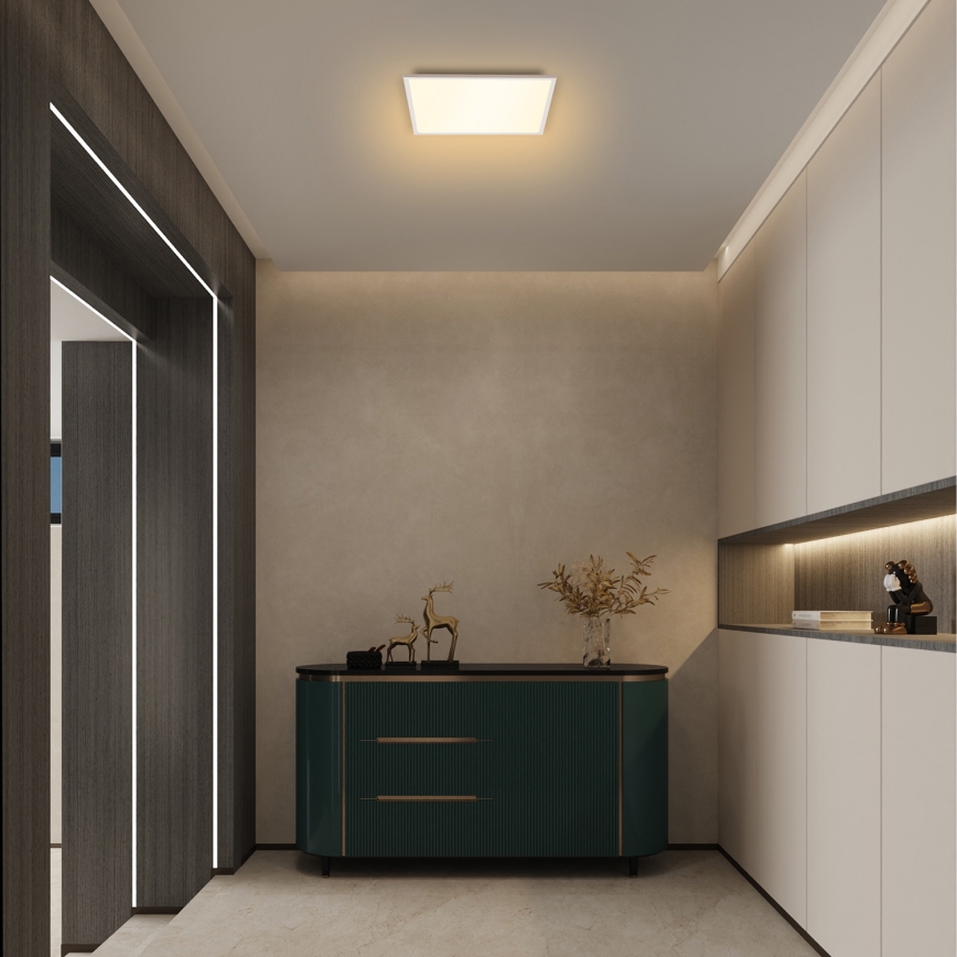 Brilagi - LED Stmievateľné stropné svietidlo SLIMFRAME LED/36W/230V 45x45 cm 3000-6000K biela + diaľkové ovládanie