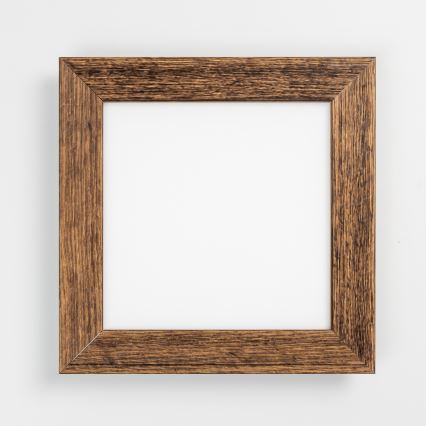 Brilagi - LED Stmievateľné stropné svietidlo SLIMFRAME WOOD LED/25W/230V 34x34 cm 3000-6000K hnedá + diaľkové ovládanie