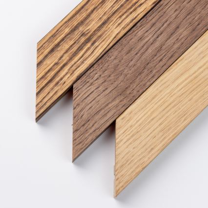 Brilagi - LED stmievateľné stropné svietidlo SLIMFRAME WOOD LED/58W/230V 124x33,7 cm 3000-6000K hnedé + diaľkové ovládanie