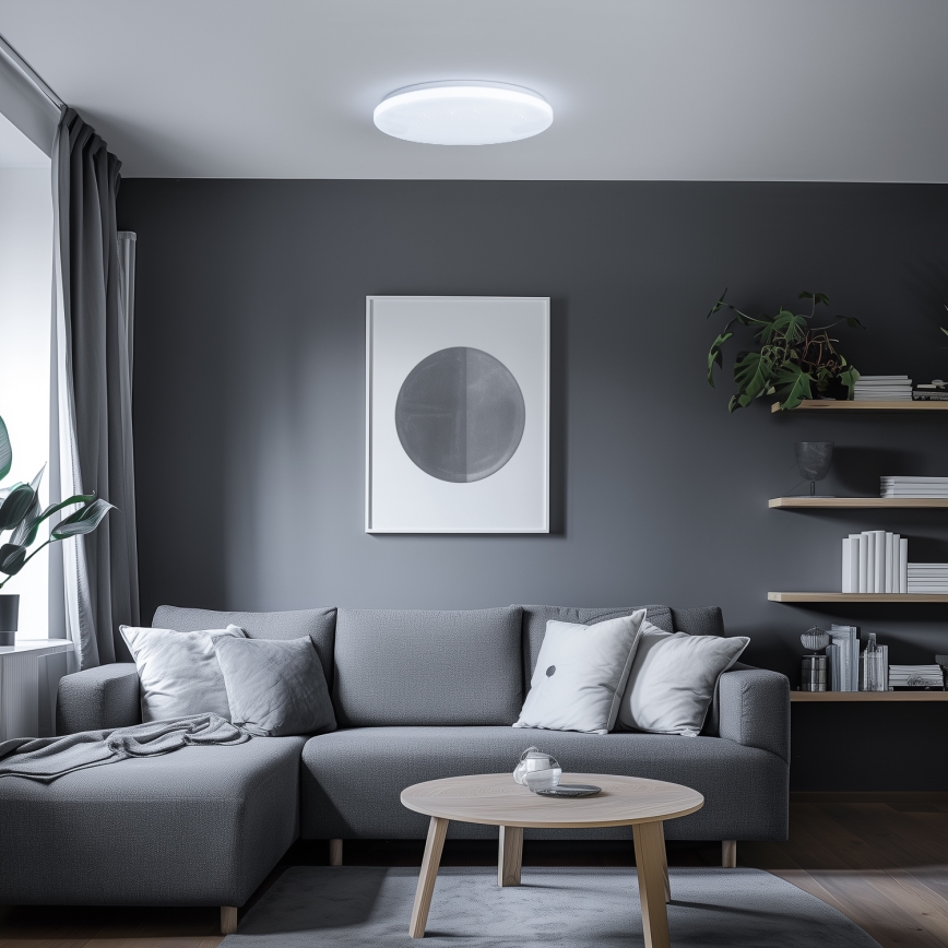 Brilagi - SMART STARS LED stmievateľné svietidlo, 36W/230V, priemer 48 cm, 2700–6500K, Wi‑Fi Tuya + diaľkové ovládanie