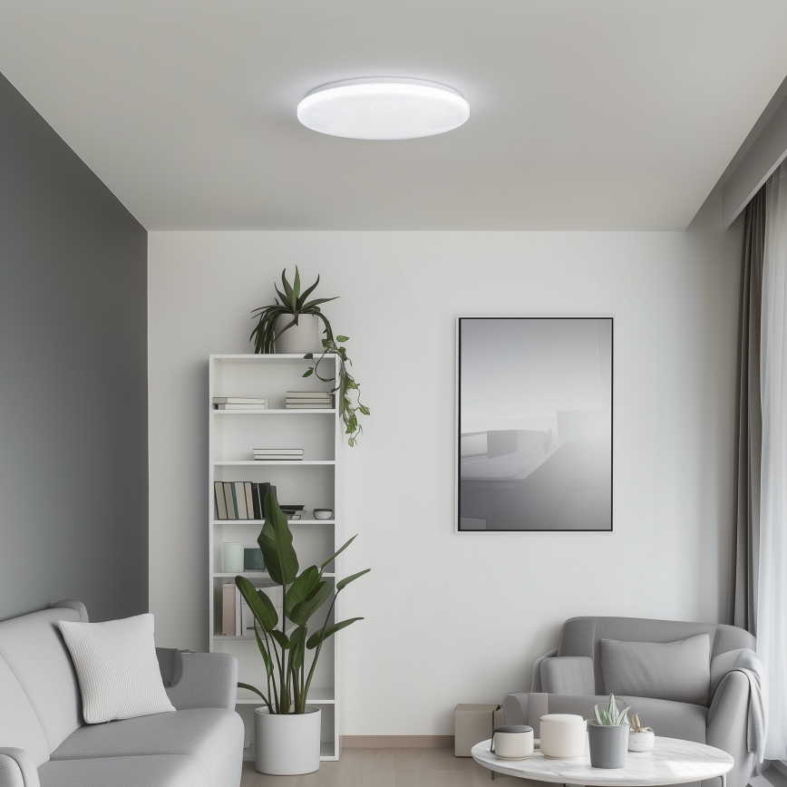 Brilagi - SMART STARS LED stmievateľné svietidlo, 36W/230V, priemer 48 cm, 2700–6500K, Wi‑Fi Tuya + diaľkové ovládanie