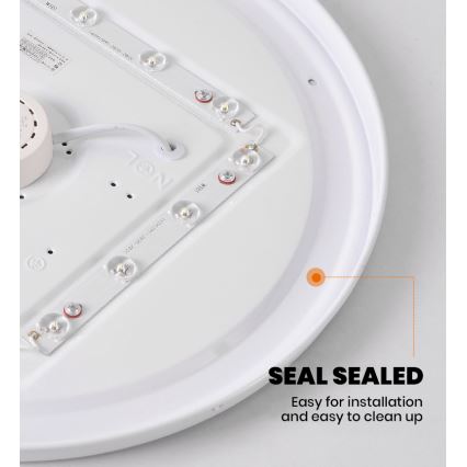 Brilagi - SMART STARS LED stmievateľné svietidlo, 36W/230V, priemer 48 cm, 2700–6500K, Wi‑Fi Tuya + diaľkové ovládanie