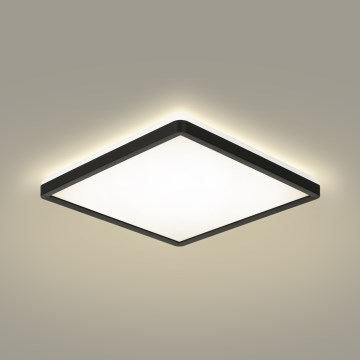 Brilagi - LED Stmievateľné svietidlo so senzorom pohybu a súmraku ULTRA SLIM LED/18W/230V 30x30 cm + diaľkové ovládanie