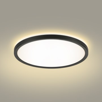 Brilagi - LED Stmievateľné svietidlo so senzorom pohybu a súmraku ULTRA SLIM LED/18W/230V pr. 30 cm + diaľkové ovládanie