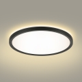 Brilagi - LED stmievateľné svietidlo so senzorom pohybu a súmraku ULTRA SLIM LED/24W/230V pr. 42 cm + diaľkové ovládanie