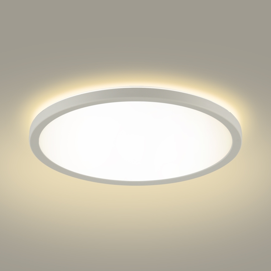 Brilagi - LED Stmievateľné svietidlo so senzorom pohybu a súmraku ULTRA SLIM LED/24W/230V pr. 42 cm + diaľkové ovládanie