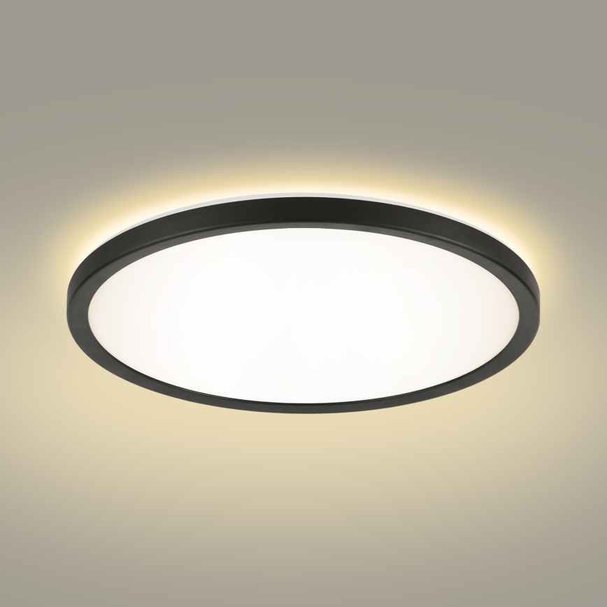 Brilagi - LED Stmievateľné svietidlo so senzorom senzorem pohybu a soumraku ULTRA SLIM LED/24W/230V pr. 42 cm + diaľkové ovládanie