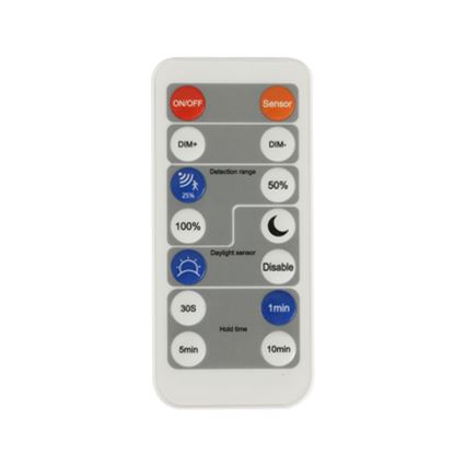 Brilagi - LED Stmievateľné svietidlo so senzorom pohybu a súmraku ULTRA SLIM LED/24W/230V pr. 42 cm + diaľkové ovládanie