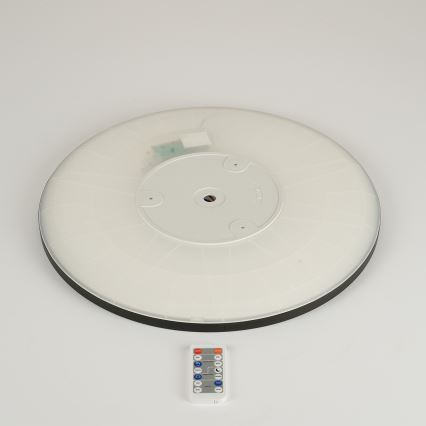 Brilagi - LED stmievateľné svietidlo so senzorom pohybu a súmraku ULTRA SLIM LED/24W/230V pr. 42 cm + diaľkové ovládanie