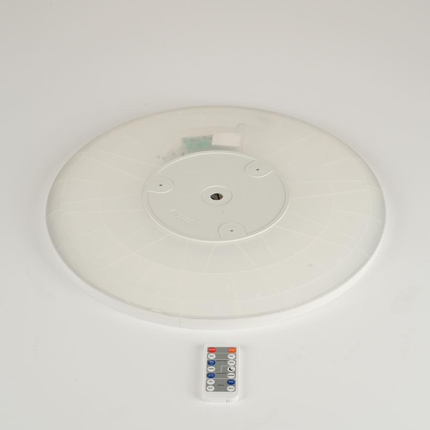 Brilagi - LED stmievateľné svietidlo so senzorom pohybu a súmraku ULTRA SLIM LED/24W/230V pr. 42 cm + diaľkové ovládanie
