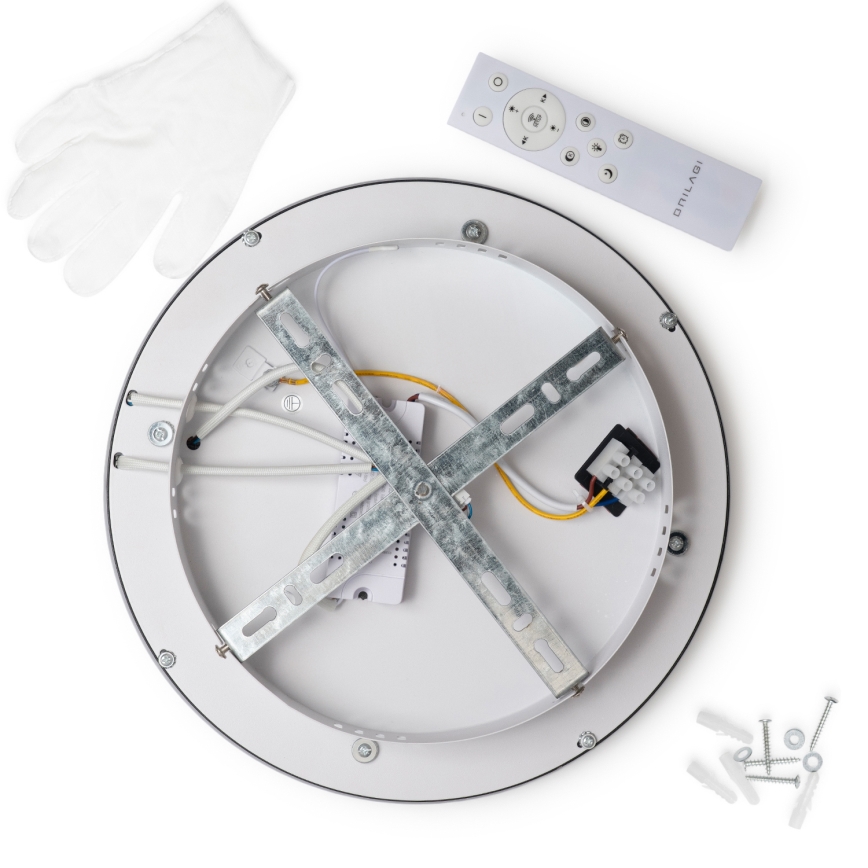 Brilagi - LED Stmievateľné stropné svietidlo TRIVARO LED/72W/230V 3000-6000K pr. 40 cm + diaľkové ovládanie