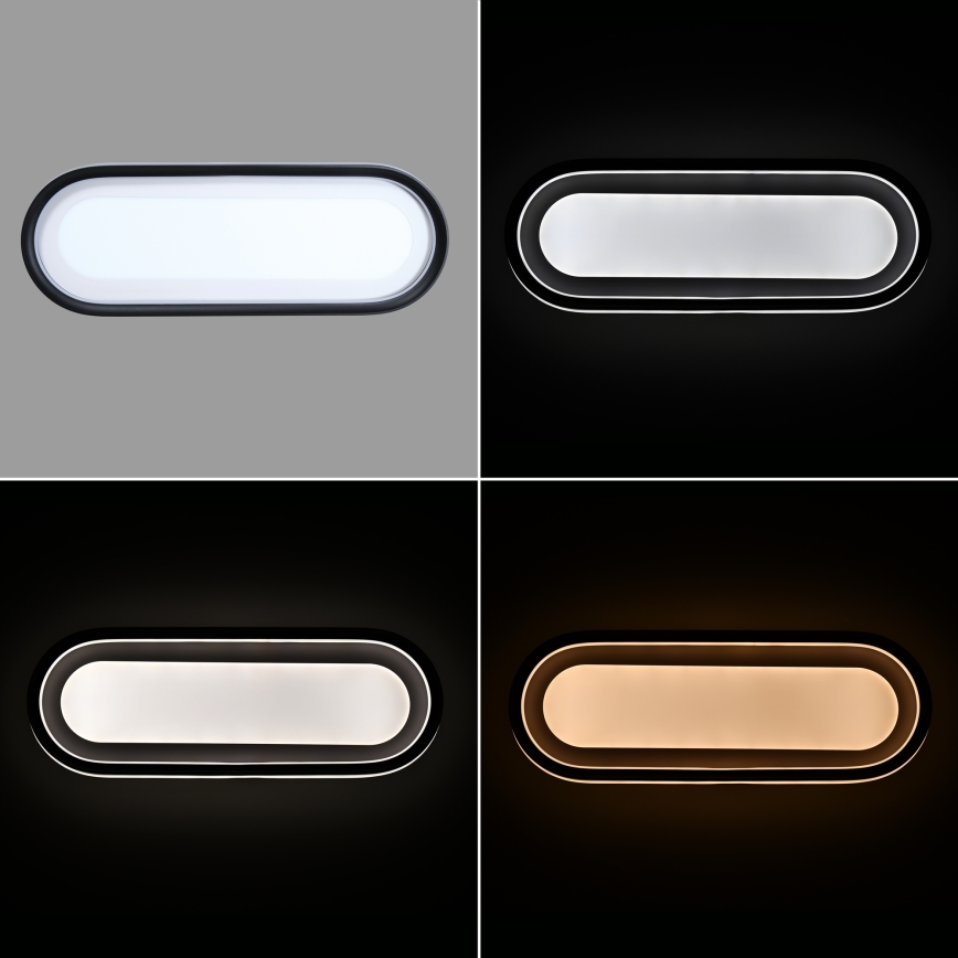 Brilagi - LED stmievateľné stropné svietidlo TRIVARO LED/85W/230V 3000-6000K 20x60 cm + diaľkové ovládanie