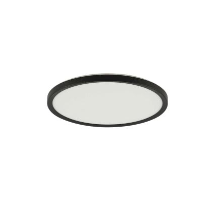 Brilagi - LED Stmievateľné stropné svietidlo ULTRA SLIM LED/18W/230V 2700-6500K pr. 30 cm čierna + diaľkové ovládanie