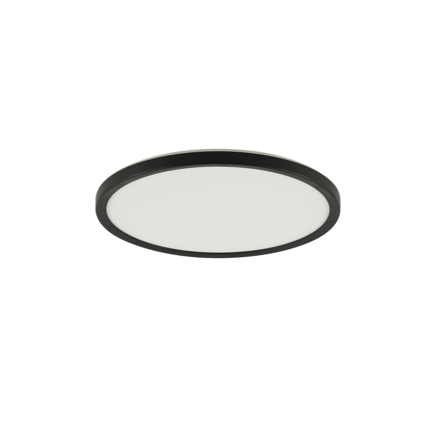 Brilagi - LED Stmievateľné stropné svietidlo ULTRA SLIM LED/18W/230V 2700-6500K pr. 30 cm čierna + diaľkové ovládanie