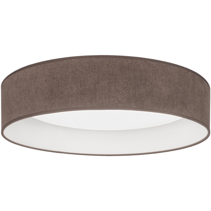 Brilagi - LED Stmievateľné stropné svietidlo VELVET SMARTIX STARS LED/24W/230V 3000-6000K pr. 45 cm hnedá Wi-Fi Tuya Beacon + diaľkové ovládanie