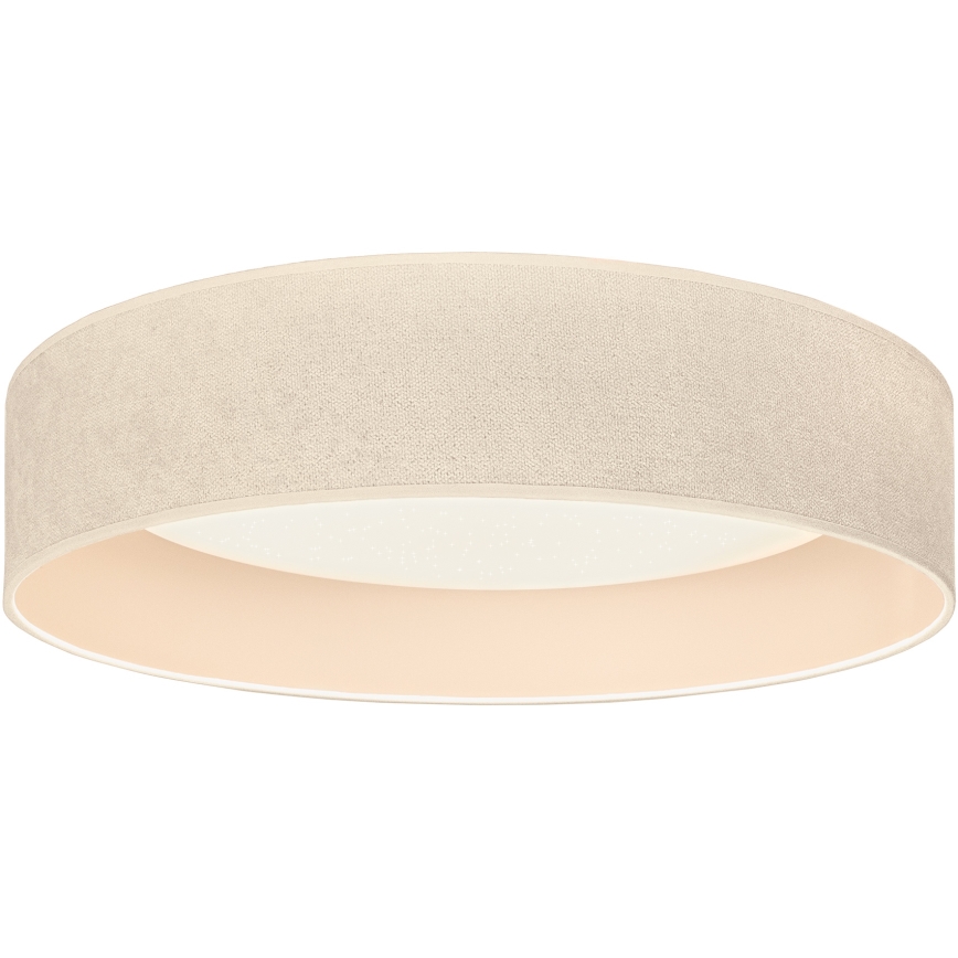 Brilagi - LED stmievateľné stropné svietidlo VELVET SMARTIX STARS LED/24W/230V 3000-6000K Ø 45 cm krémová Wi-Fi Tuya Beacon + diaľkové ovládanie