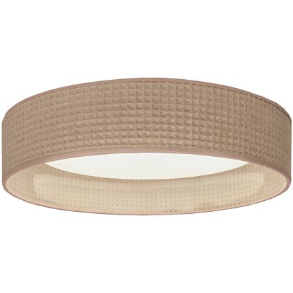 BRILAGI - LED stmievateľné stropné svietidlo VELVET SMARTIX STARS LED/36W/230V 3000-6000K priemer 55 cm béžová Wi-Fi Tuya Beacon + diaľkové ovládanie