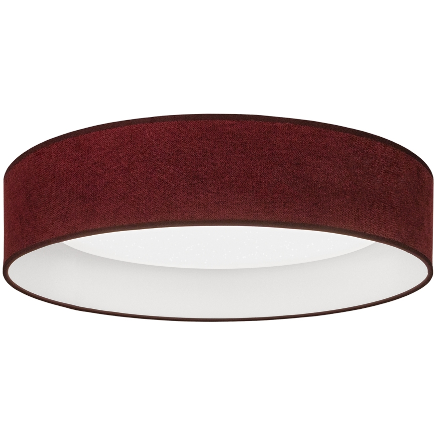 BRILAGI - LED stmievateľné stropné svietidlo VELVET SMARTIX STARS LED/24W/230V 3000-6000K priemer 45 cm bordové Wi-Fi Tuya Beacon + diaľkové ovládanie