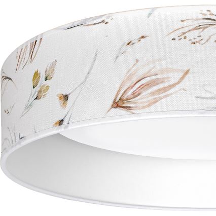 BRILAGI - LED stmievateľné stropné svietidlo VELVET SMARTIX STARS LED/36W/230V 3000-6000K priemer 55 cm biela/kvetinový motív Wi-Fi Tuya Beacon + diaľkové ovládanie