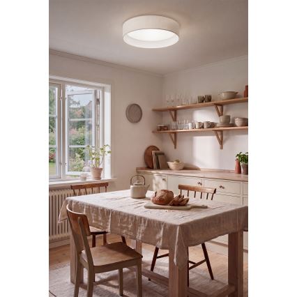 Brilagi - LED stmievateľné stropné svietidlo VELVET SMARTIX STARS LED/24W/230V 3000-6000K pr. 45 cm biela Wi-Fi Tuya Beacon + diaľkové ovládanie