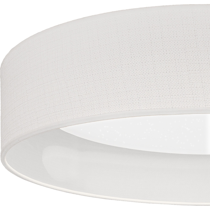 Brilagi - LED stmievateľné stropné svietidlo VELVET SMARTIX STARS LED/24W/230V 3000-6000K pr. 45 cm biela Wi-Fi Tuya Beacon + diaľkové ovládanie