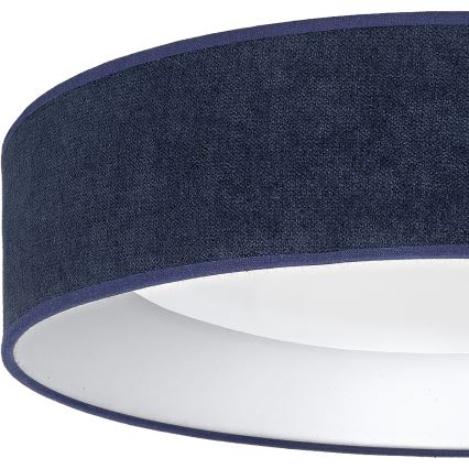 BRILAGI - stmievateľné LED stropné svietidlo VELVET SMARTIX LED/24W/230V 3000-6000K pr. 45 cm modrá Wi-Fi Tuya Beacon + diaľkové ovládanie