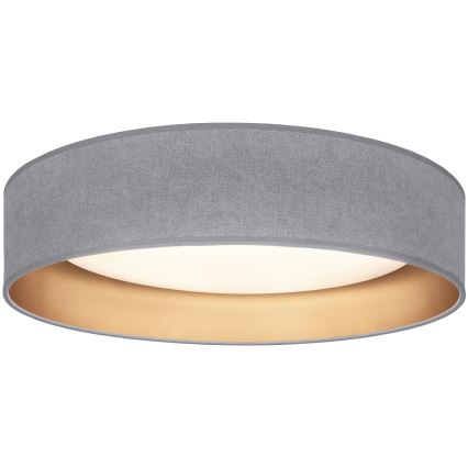 Brilagi - LED stmievateľné stropné svietidlo VELVET SMARTIX LED/24W/230V 3000-6000K pr. 45 cm šedá/zlatá Wi-Fi Tuya Beacon + diaľkové ovládanie
