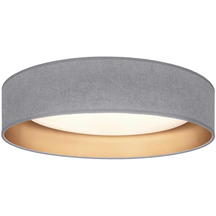 Brilagi - LED stmievateľné stropné svietidlo VELVET SMARTIX LED/24W/230V 3000-6000K pr. 45 cm šedá/zlatá Wi-Fi Tuya Beacon + diaľkové ovládanie