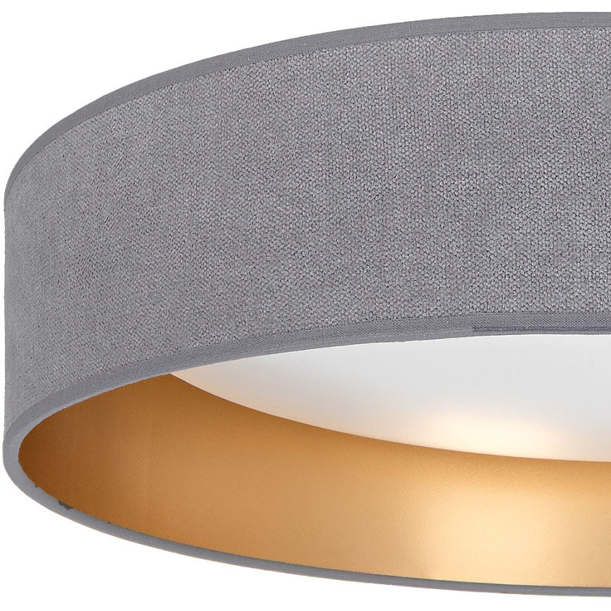Brilagi - LED stmievateľné stropné svietidlo VELVET SMARTIX LED/24W/230V 3000-6000K pr. 45 cm šedá/zlatá Wi-Fi Tuya Beacon + diaľkové ovládanie
