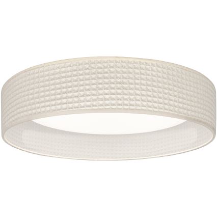 BRILAGI - LED stmievateľné stropné svietidlo VELVET SMARTIX LED/24W/230V 3000-6000K priemer 45 cm krémové Wi-Fi Tuya Beacon + diaľkové ovládanie