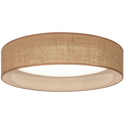 Brilagi - LED stmievateľné stropné svietidlo VELVET SMARTIX LED/36W/230V 3000-6000K pr. 55 cm béžová Wi-Fi Tuya Beacon + diaľkové ovládanie