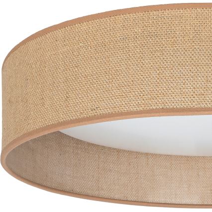 Brilagi - LED stmievateľné stropné svietidlo VELVET SMARTIX LED/36W/230V 3000-6000K pr. 55 cm béžová Wi-Fi Tuya Beacon + diaľkové ovládanie