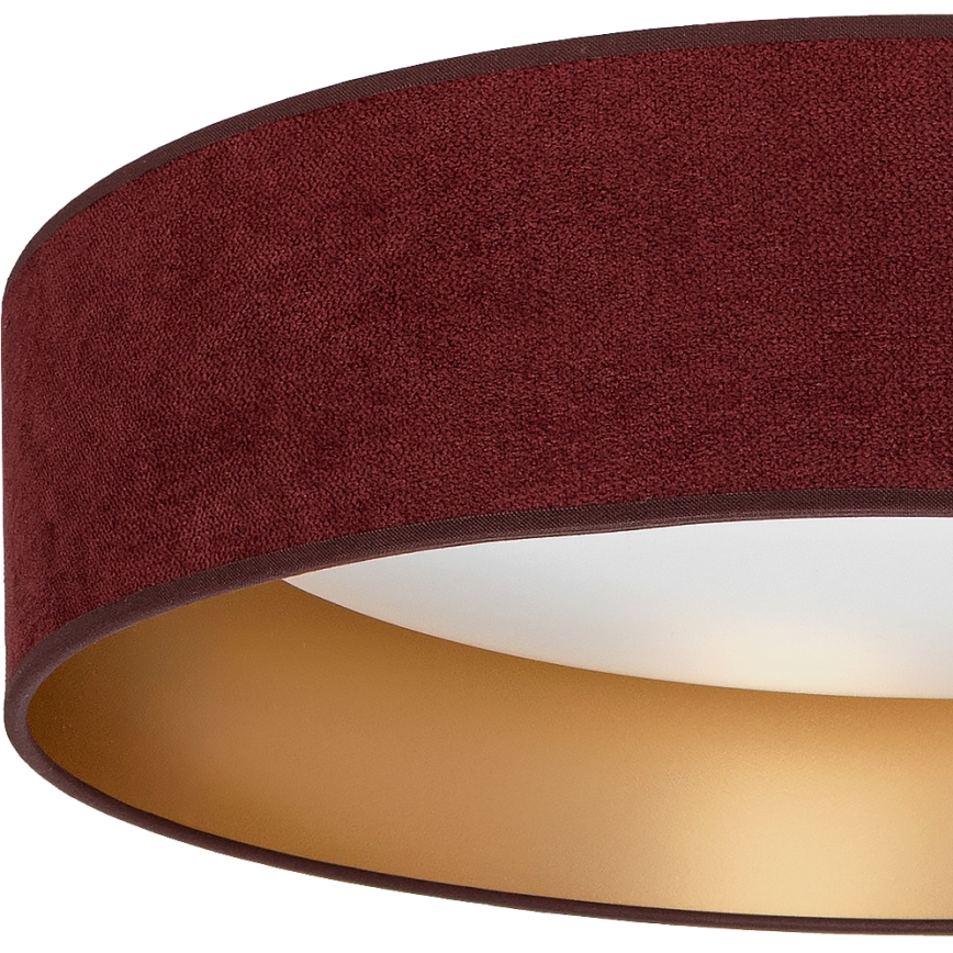 Brilagi - LED stmievateľné stropné svietidlo VELVET SMARTIX LED/36W/230V 3000-6000K pr. 55 cm vínová/zlatá Wi-Fi Tuya Beacon + diaľkové ovládanie