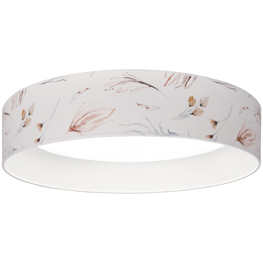 BRILAGI - LED stmievateľné stropné svietidlo VELVET SMART VARI LED/24W/230V 3000-6500K pr. 45 cm biela/kvetinový vzor + diaľkové ovládanie