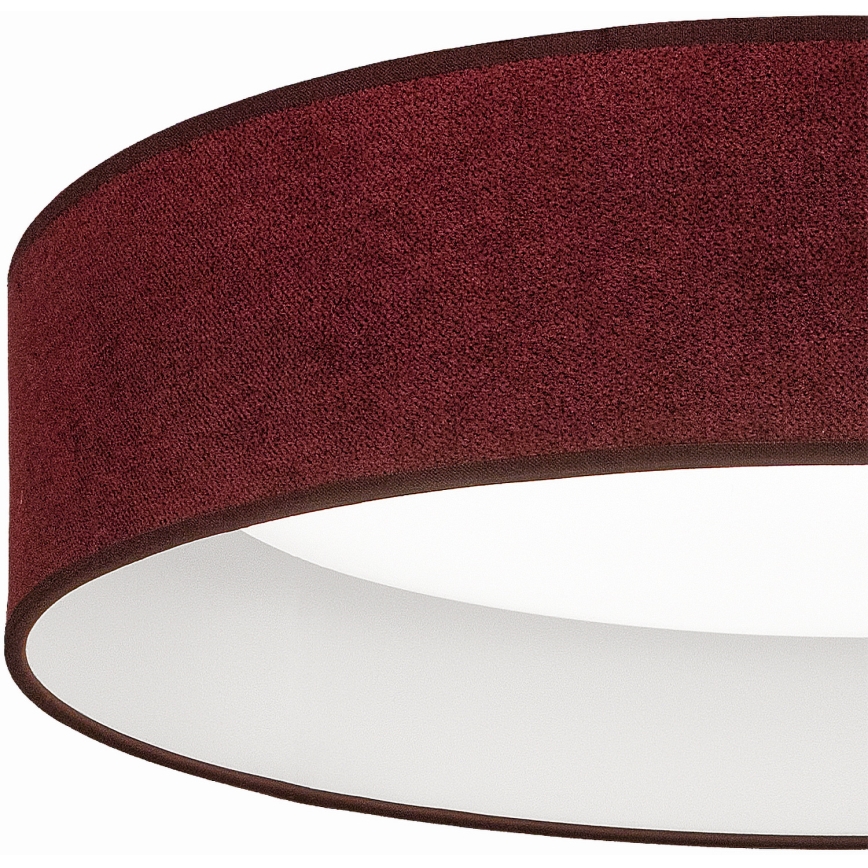 Brilagi - LED stmievateľné stropné svietidlo VELVET SMART VARI LED/24W/230V 3000-6500K pr. 45 cm vínová + diaľkové ovládanie
