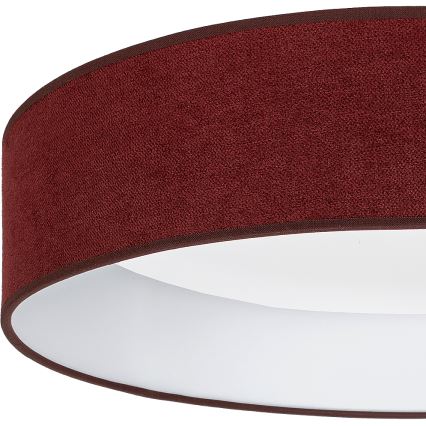 Brilagi - LED stmievateľné stropné svietidlo VELVET SMART VARI LED/24W/230V 3000-6500K pr. 45 cm vínová + diaľkové ovládanie