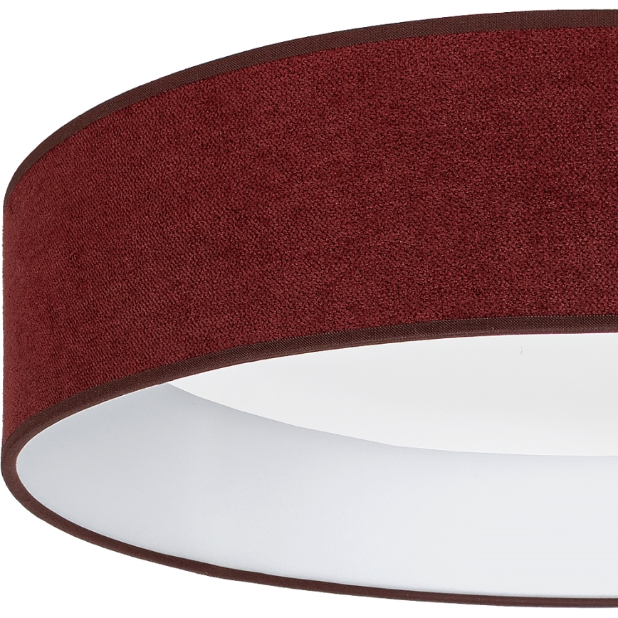 Brilagi - LED stmievateľné stropné svietidlo VELVET SMART VARI LED/24W/230V 3000-6500K pr. 45 cm vínová + diaľkové ovládanie