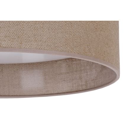Brilagi - LED Stmievateľné stropné svietidlo VELVET SMART LED/24W/230V pr. 45 cm 2700-6500K Wi-Fi Tuya hnedá + diaľkové ovládanie