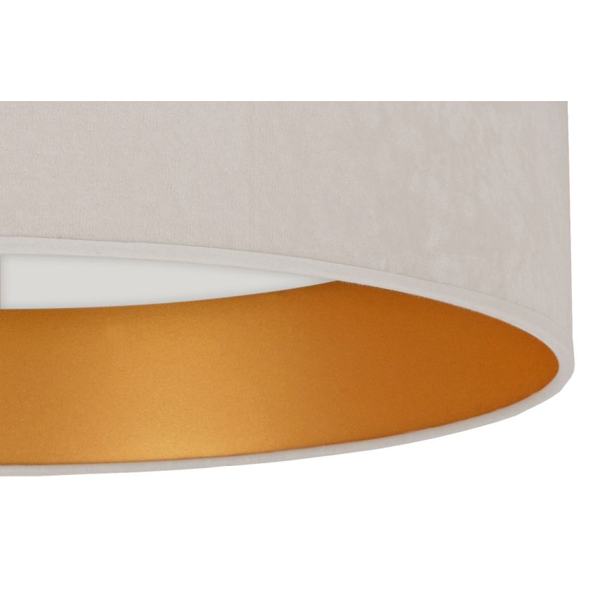Brilagi - LED Stmievateľné stropné svietidlo VELVET SMART LED/36W/230V pr. 55 cm 2700-6500K Wi-Fi Tuya krémová/zlatá + diaľkové ovládanie