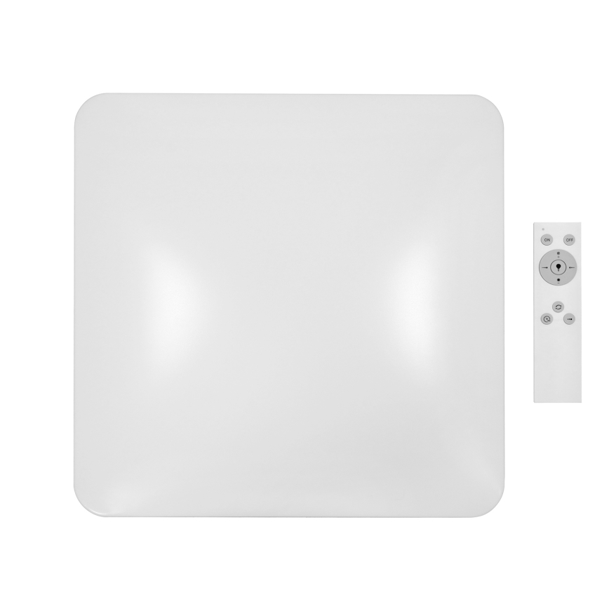 Brilagi - LED Stmievateľné stropné svietidlo VELVET SQUARE LED/24W/230V 3000/4000/6500K + diaľkové ovládanie krémová