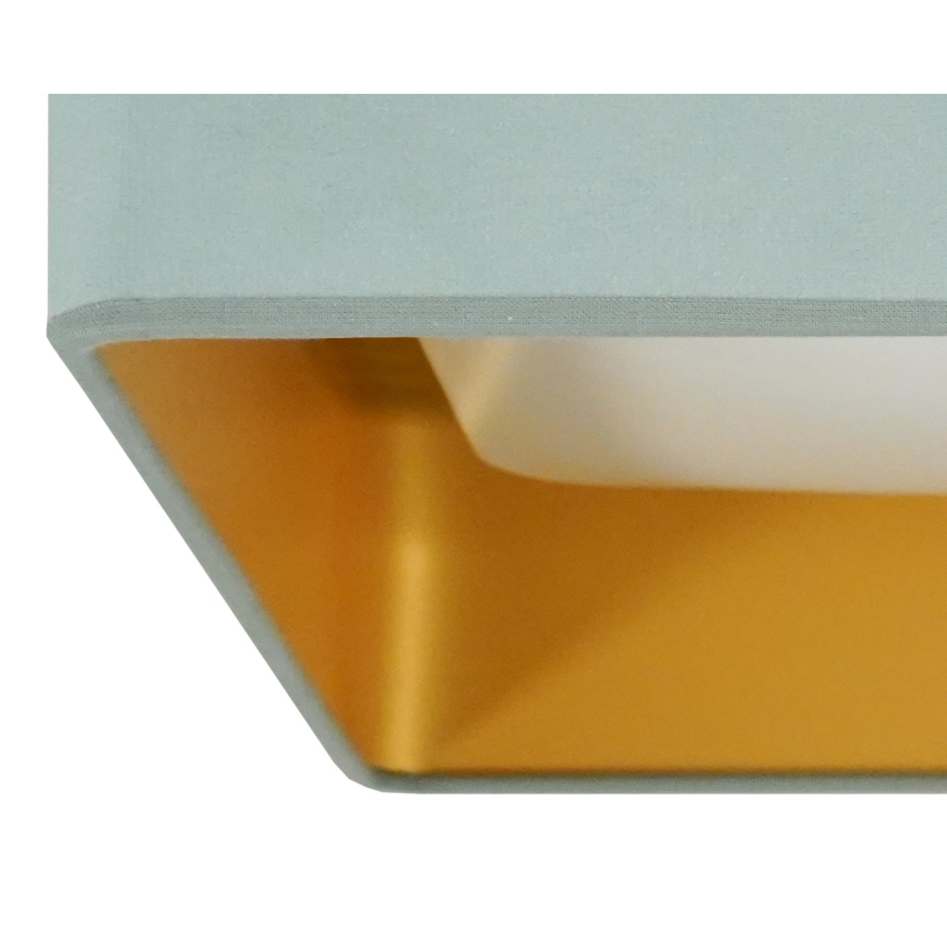 Brilagi - LED Stmievateľné stropné svietidlo VELVET SQUARE SMART LED/36W/230V 2700-6500K Wi-Fi Tuya + diaľkové ovládanie mintová