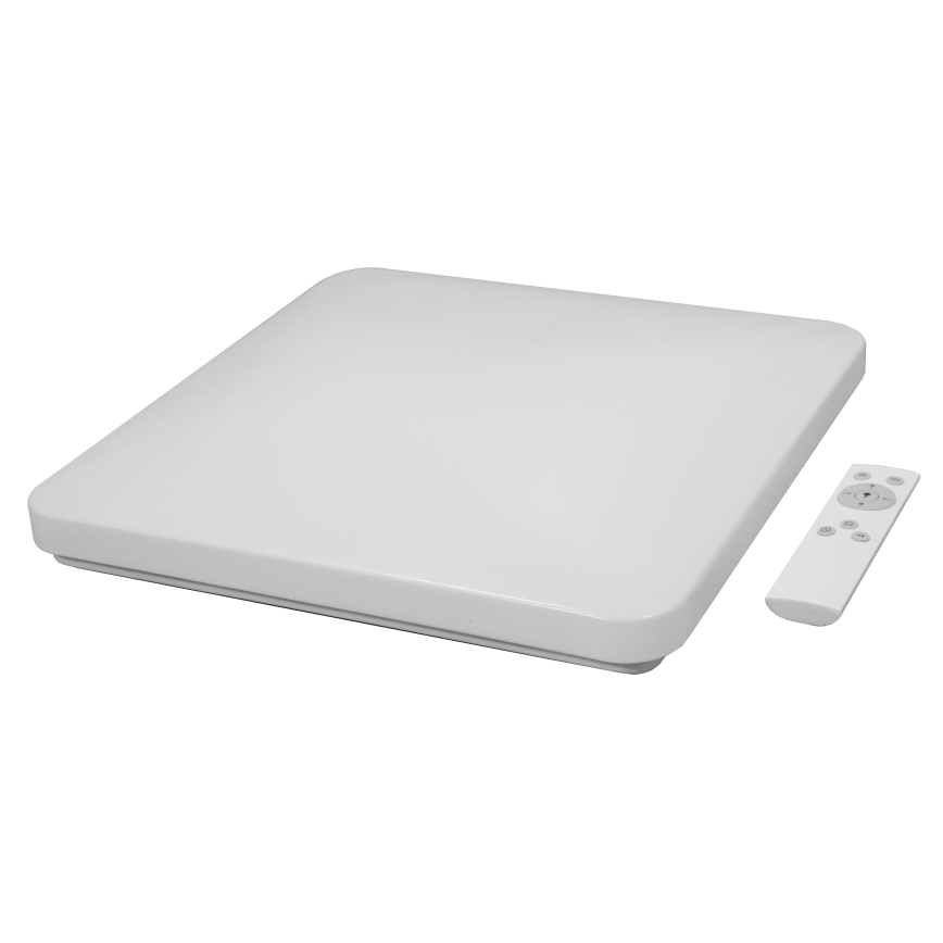 Brilagi - LED Stmievateľné stropné svietidlo VELVET SQUARE SMART LED/36W/230V 2700-6500K Wi-Fi Tuya + diaľkové ovládanie šedá