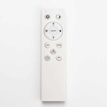 BRILAGI - LED stmievateľné stropné svietidlo VELVET TWIST LED/36W/230V 3000-6000K pr. 65 cm Wi-Fi Tuya Beacon béžová/zlatá + diaľkové ovládanie