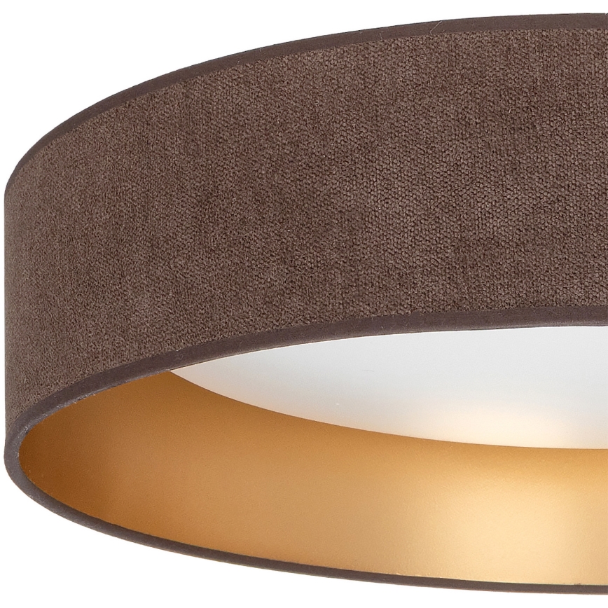 Brilagi - LED stmievateľné stropné svietidlo VELVET SMARTIX STARS LED/36W/230V 3000-6000K priemer 55 cm hnedá/zlatá Wi-Fi Tuya Beacon + diaľkové ovládanie