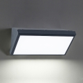 Brilagi - LED stmievateľné vonkajšie nástenné svietidlo TRIANGLE 1xE27/6W/230V 2700-6500K IP65 antracitové