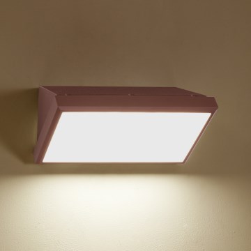 Brilagi - LED stmievateľné vonkajšie nástenné svietidlo TRIANGLE 1xE27/6W/230V 2700-6500K IP65 hnedé