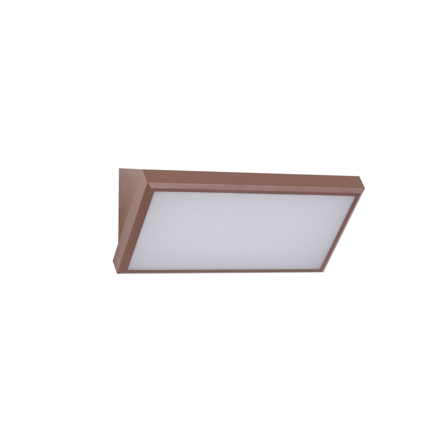 Brilagi - LED stmievateľné vonkajšie nástenné svietidlo TRIANGLE 1xE27/6W/230V 2700-6500K IP65 hnedé