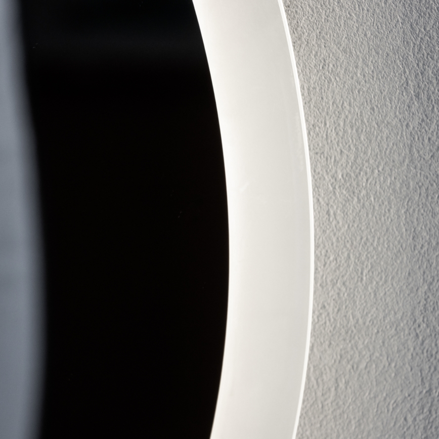 Brilagi - LED kúpeľňové vyhrievané zrkadlo CLARA ECO LED/12W/230V, pr. 60 cm, IP44, CRI 90, stmievateľné + CCT