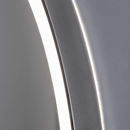 Brilagi - LED Stmievateľné kúpeľňové vyhrievané zrkadlo s podsvietením ALU PRO LED/18W/230V pr. 60 cm 3000/4000/6500K IP44 lesklý chróm CRI 90